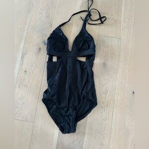 SEAFOLLY - womans black one piece swimsuit